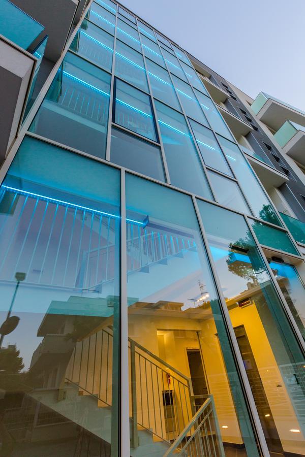 Residence Perla Verde Riccione Bagian luar foto